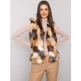 Fashion Hunters Beige vest made of faux fur from Dillie Cijene