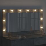  Ogledalo za Toalet Pravokutni Betonski sivi 100 x 55 x 18 cm | shoptok.hr