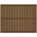  Stensko posteljno vzglavje medeno rjavo 140x3x110 cm borovina, (20739487) | Shoptok.si