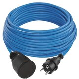  Weatherproof podaljševalni kabel 20 m / 1 vtičnica / modra / PVC / 230 V / 1,5 mm2 | Shoptok.si