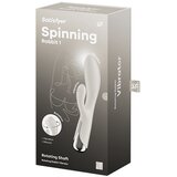 Satisfyer Vibes Vibrator Rabbit Satisfyer Spinning Rabbit 1 White | Shoptok.si