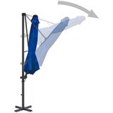  Konzolni suncobran s aluminijskom šipkom azurni 300 cm | shoptok.hr