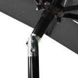  Vrtni suncobran s 3 razine i aluminijskim stupom 2x2 m antracit | shoptok.hr