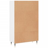  Visoka komoda bijela 69,5 x 31 x 115 cm od konstruiranog drva | Eponuda.com