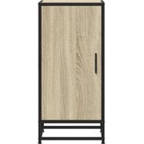  Komoda boja hrasta 35,5 x 35 x 76 cm konstruirano drvo i metal | shoptok.hr