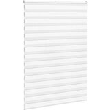 vidaXL Zebra senčilo bela 165x200 cm tkanina širina 160,9cm poliester | Shoptok.si