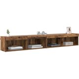 TV stene Panama 2 pcs Star les 100 x 30 x 30 cm Konstruiran les, (5000132301) | Shoptok.si