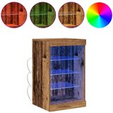  Komoda s LED svjetlima Stari drvo 41x37x67 cm | shoptok.hr