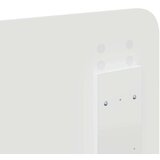vidaXL Vzglavje z vzglavjem Bela 180 cm Konstruiran les | Shoptok.si
