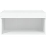 TV ormarić s LED svjetlima bijeli 60 x 30 x 30 cm | Eponuda.com
