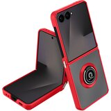 AVIZAR Ovitek za Samsung Galaxy Z Flip 7, zložljiv z magnetnim obročkom, Rdeča, (5000190593) | Shoptok.si