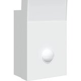  Vanjska LED zidne svjetiljke sa senzorom bijele aluminij | shoptok.hr