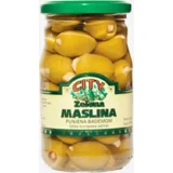 Zelena stona maslina punjena bademom,370ml