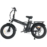 F21 Pro – Zložljivo 20-palčno električno kolo z debelimi pnevmatikami, baterija 48 V 12,5 Ah, črna, (5000249665)
