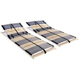  podnice za krevet 2 kom s 42 letvice i 7 zona 70 x 200 cm | shoptok.hr