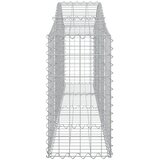  Lučne gabionske košare 8 kom 200x30x60/80 cm pocinčano željezo | shoptok.hr