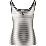 Calvin Klein Jeans Top črna / bela | Shoptok.si