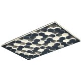 CINQUE Crna LED stropna svjetiljka s metalnim sjenilom 70x115 cm Cifavo – | shoptok.hr