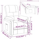  Naslanjač iz rjavega blaga | Shoptok.si