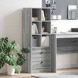  Highboard s ladicama Siva Sonoma 45,5 x 34 x 127 cm | shoptok.hr