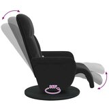  Masirni ležalnik Črna 91 x 71 x 105.5 cm Žamet, (5000110594) | Shoptok.si