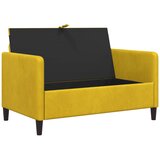 SOFA s pohranom Žuta 122 x 78 x 87 cm Poliester | Eponuda.ba