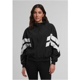 Urban Classics Women's Crinkle Batwing Jacket blk/wht | shoptok.hr