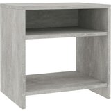 Maison Chic Nočna omarica - Nočna miza betonsko siva 40x30x40 cm iverna plošča, (21686969) Cene