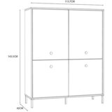 Modern Living Komoda Salvatrice, Peščena Barva | Shoptok.si