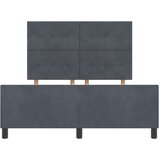  Krevet Okvir Tamno Siva 160x200 cm Baršun | shoptok.hr