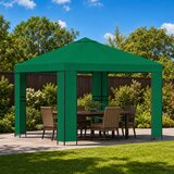 Gazebo 3 x 3 m Zelena Poliester i čelik 190 gsm | Eponuda.ba