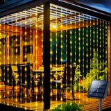 solarne dekorativne žute sijalice 3x3m  solarne dekorativne žute sijalice 3x3m Slike