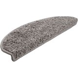  Prostirke za stepenice 20 kom 65x21x4 cm sive poluokrugle velike | Shoptok.si