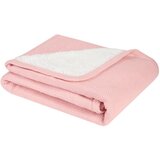  KikkaBoo Pleteno dvostrano baby ćebence sherpa 75x100 Dream Big Pink | ePonuda.com