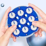  Rubikov sat (Clock) QiYi Magnetic, plavo-beli Cene