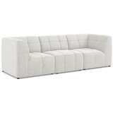 Makamii Bijela sofa od bouclé tkanine 255 cm Aloha – | shoptok.hr
