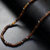 Ogrlica AB-34054 - Smeđa KP34054 | shoptok.hr