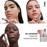 Yves Saint Laurent Loveshine Lip Oil Stick vlažilna sijoča šminka za ženske 201 Rosewood Blush 3,2 g | Shoptok.si