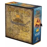 Noble Collection Lord Of The Rings - Middle-Earth Map Puzzle (1000 pc) ( 056987 ) | Eponuda.com