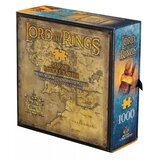 Noble Collection of the Rings Middle earth’s map puzzle 1000 komada - Premium Cijene