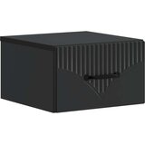  Stenski nočni omarici Črna 34,5 x 33 x 20 cm Inženirski les, (5000209587) | Shoptok.si