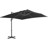  Konzolni suncobran s aluminijskom šipkom 300 x 300 cm antracit | shoptok.hr