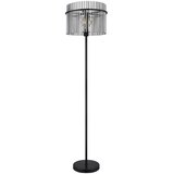 Lesnina XXXL Globo 15698S - Podna lampa GORLEY 1xE27/60W/230V crna Cene