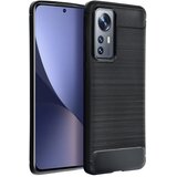  Gumijasti / gel etui Carbon za Xiaomi Redmi Note 11 / 11S - črni Cene