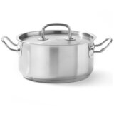 Hendi kitchen line lonec s pokrovom, 280x (v) 155 mm 9 litrov, nerjaveče jeklo, primeren tudi za profesionalno uporabo Cene