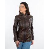 La Force Fashion Kožna jakna Samantha - Braon | Eponuda.com