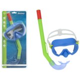  Maska za ronjenje s disalicom Bestway 24036 - zeleno/plava Slike