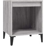  Nočna omarica Siva sonoma 40x35x50 cm, (20730276) | Shoptok.si