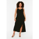 Trendyol ženska haljina Curve Black Slit | ePonuda.com