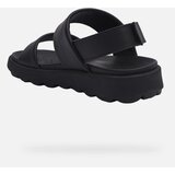 Geox Black men's sandals Spherica EC6 - Men's | ePonuda.com
